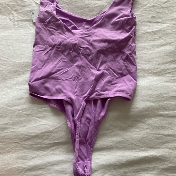 Clean lines bodysuit, lilac M-L, Intimately by Free People, NWT - Picture 9 of 9